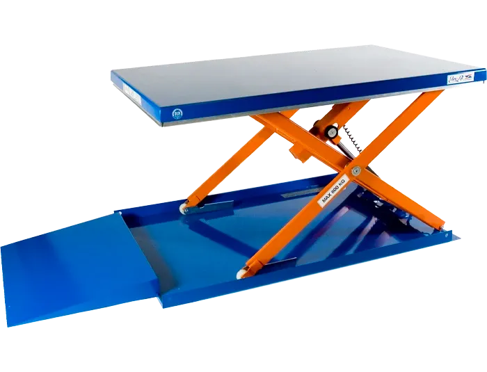 LIFTOP Table elevatrice extraplate 600 kg a 2 t