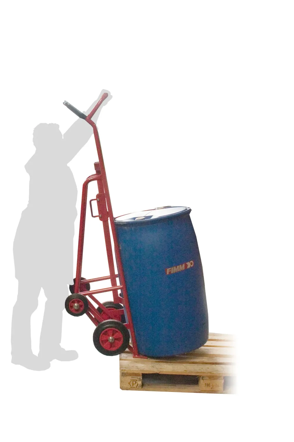 Fimm Diable dépalettiseur 350 kg fûts 220 L
