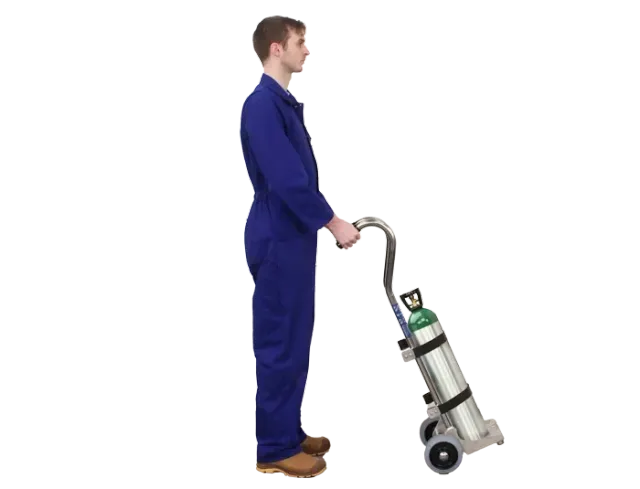 LIFTOP CTS04 chariot bouteilles inox 304 gaz médical