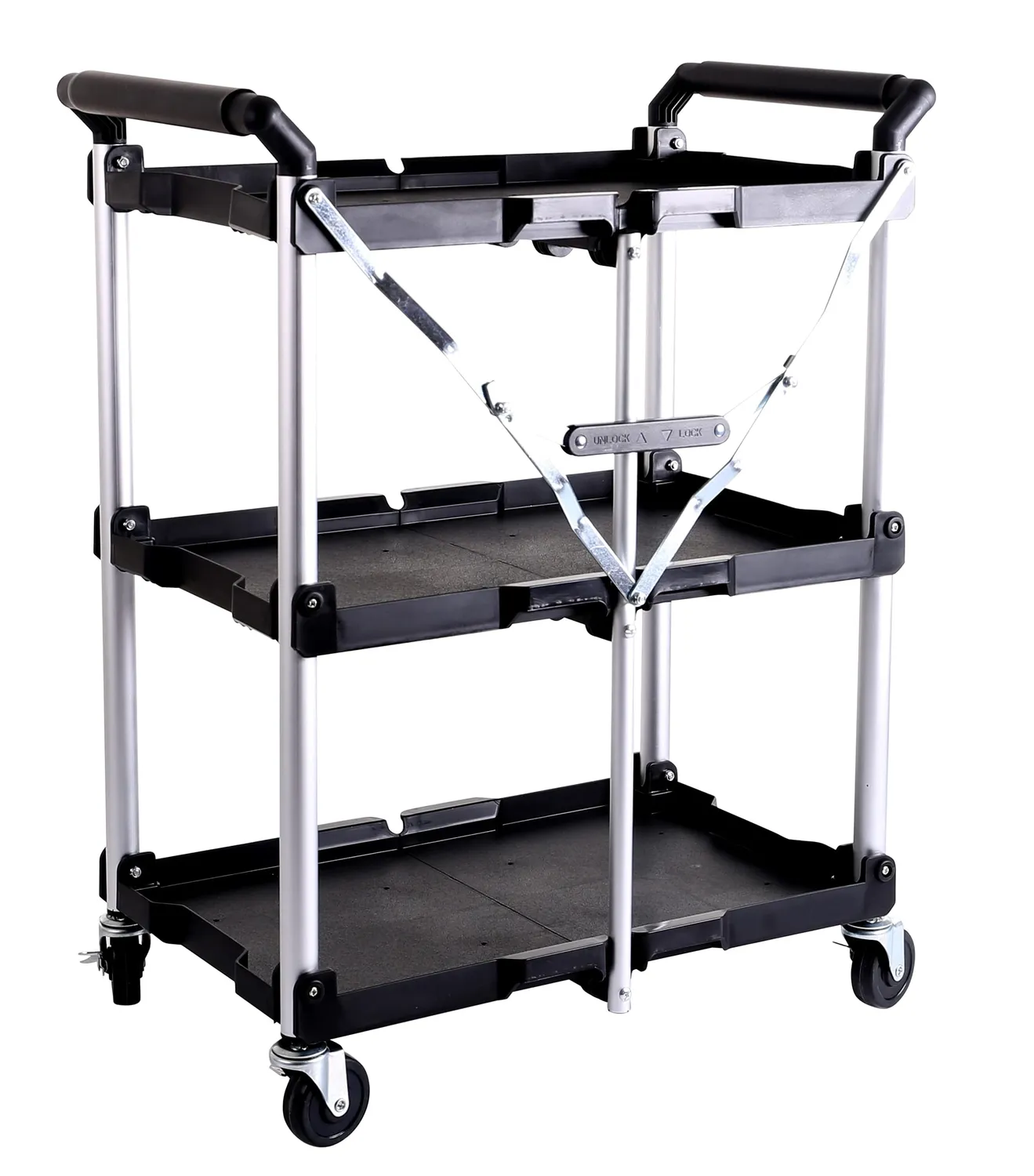 Pallit Chariot de Service 3 Niveaux desserte 75 kg 600x380 mm