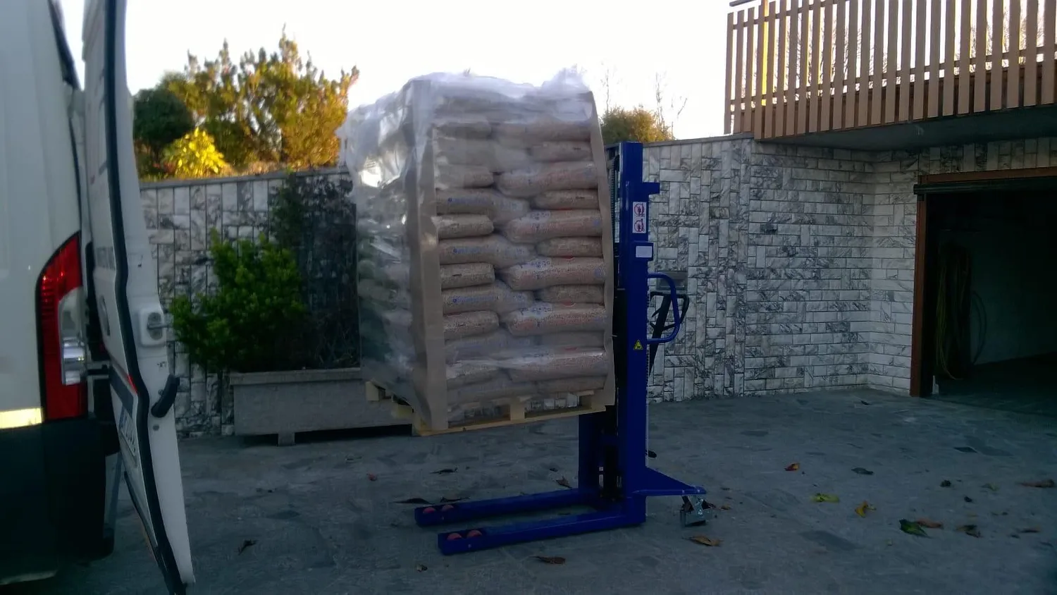 Pallit LIFT-XL gerbeur manuel 1000 kg hauteur 2,5 m