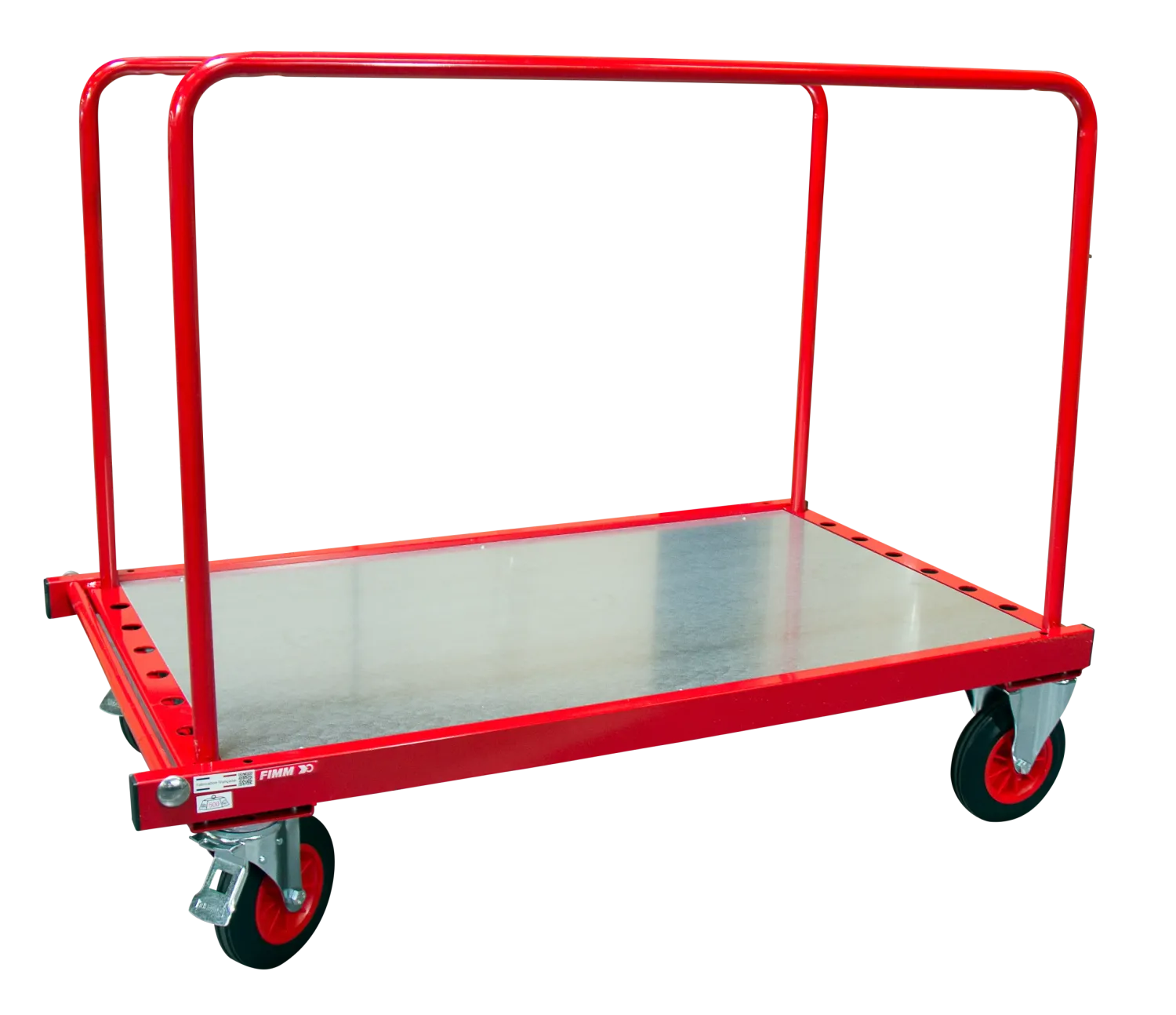 Fimm Chariot Porte-Panneaux 500 kg 1380x800 mm Roues 200