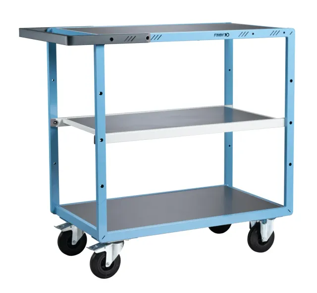 Fimm servante 3 plateaux tôle galva 250 kg