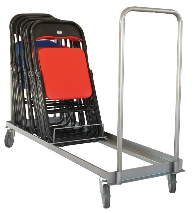 Fimm Chariot porte-chaises pliables 150 kg