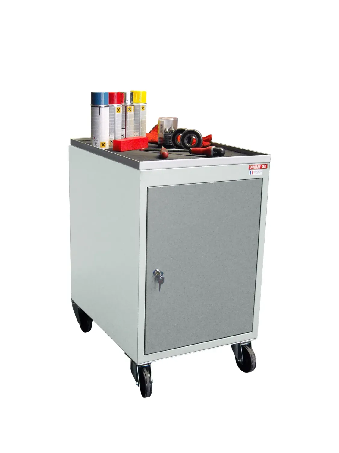Fimm Caisson mobile 1 porte 250 kg plateau rebord 30 mm