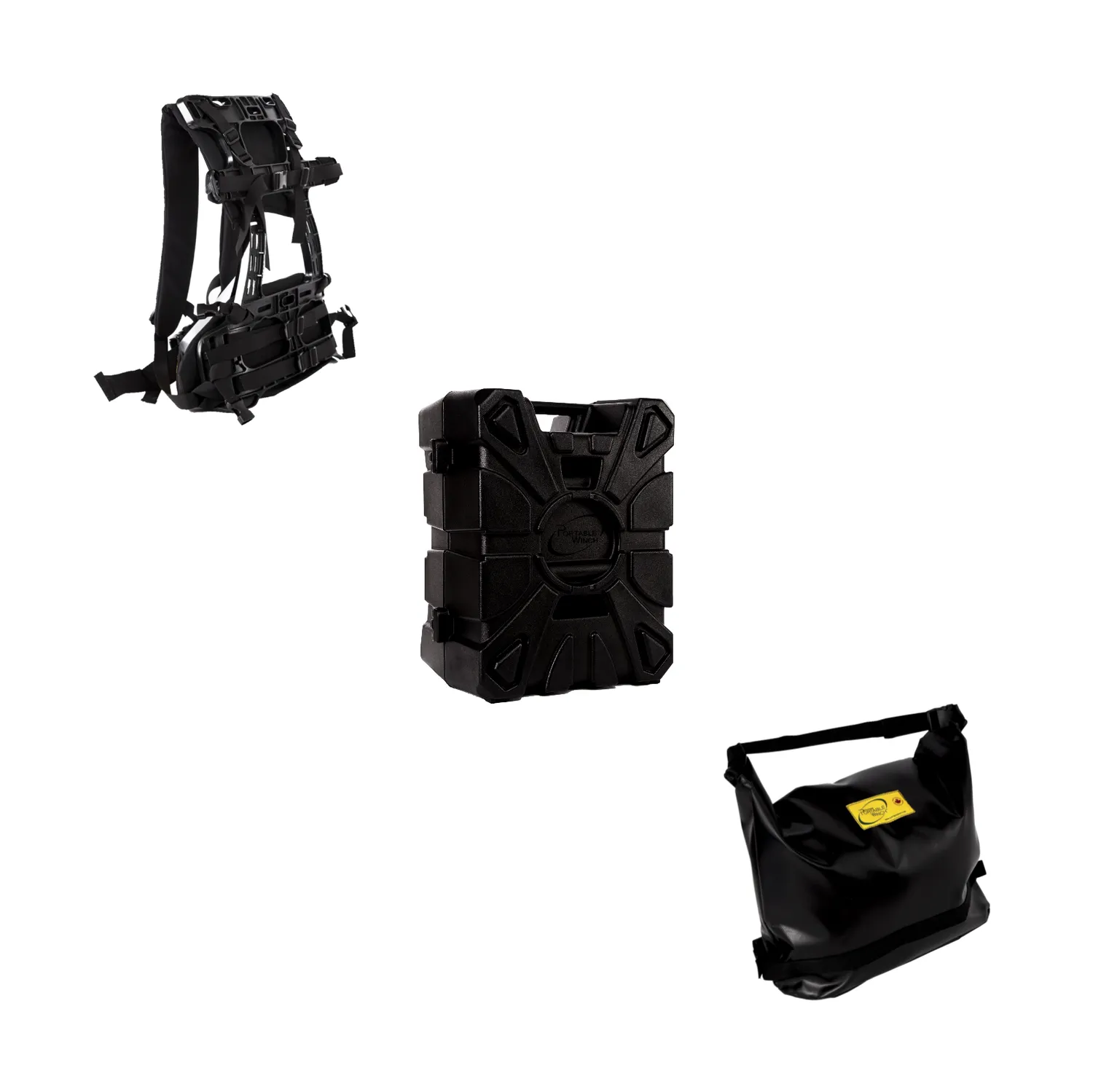 Portable Winch PCA-0104 cadre bretelles caisson
