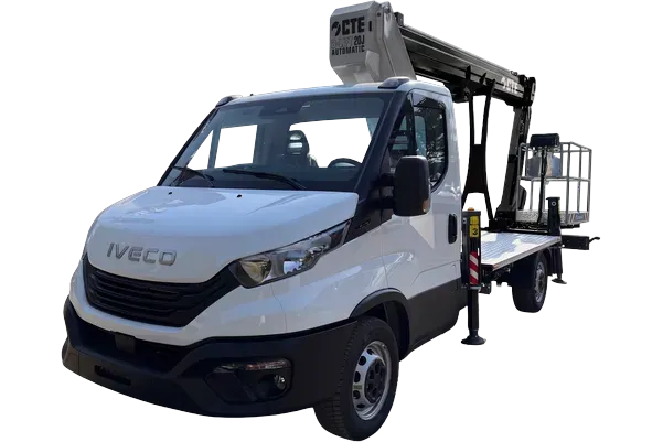 CTE B-LIFT 20J plateforme sur porteur 19,7 m 230 kg