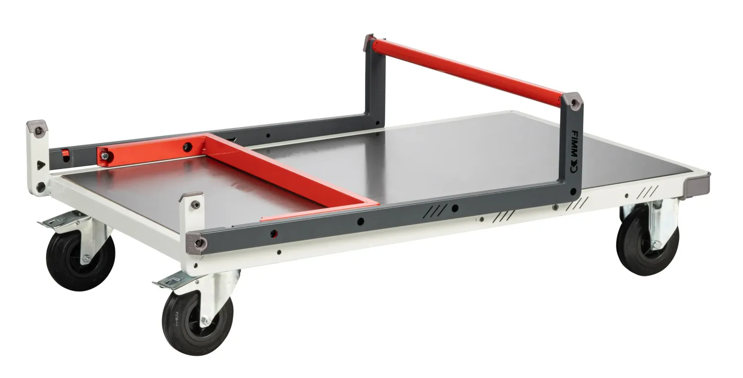 Fimm chariot dossier repliable 250 kg plateau galva