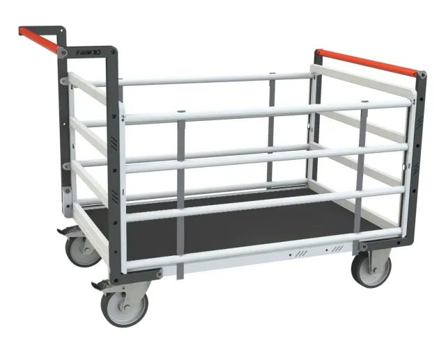 Fimm chariot modulaire tube 2 dossiers 500 kg