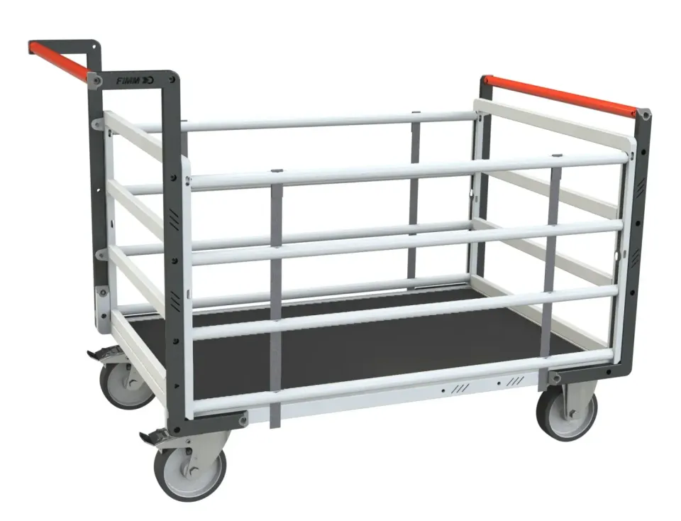 Fimm chariot modulaire tube 2 dossiers 500 kg