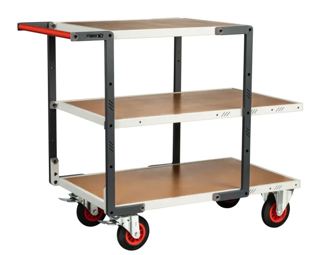 Fimm Flatpack servante 3 plateaux médium 400 kg
