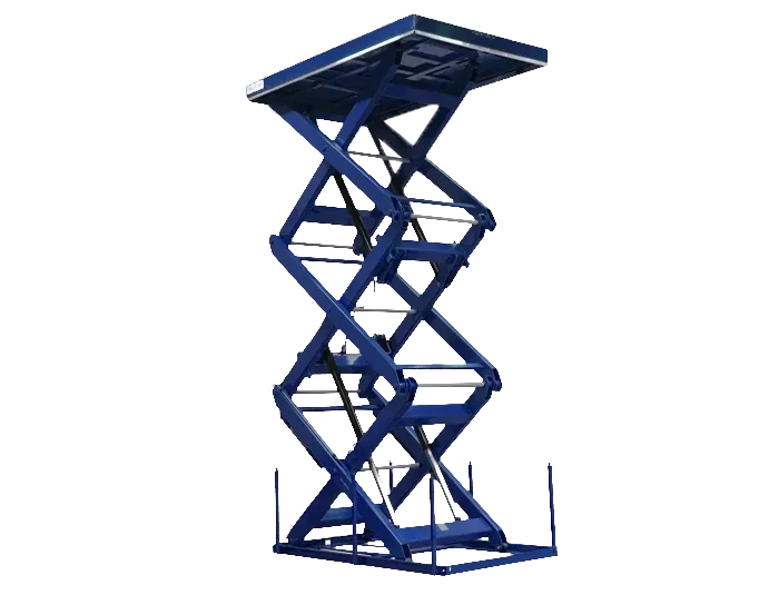 LIFTOP triple ciseaux table élévatrice verticale 5 tonnes