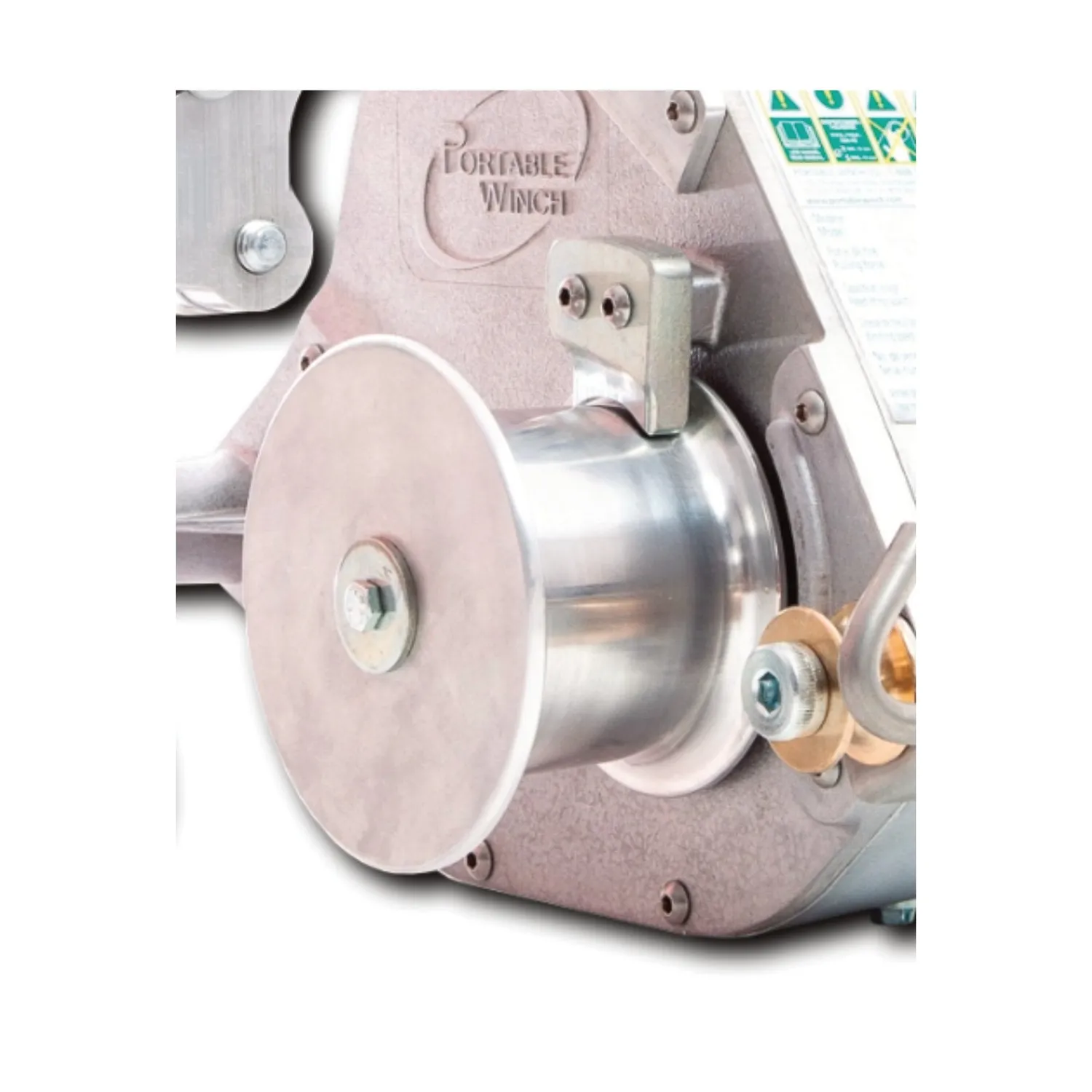 Portable Winch tambour cabestan avec guide corde
