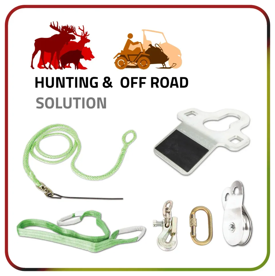 Portable Winch kit accessoires chasse treuil hors route