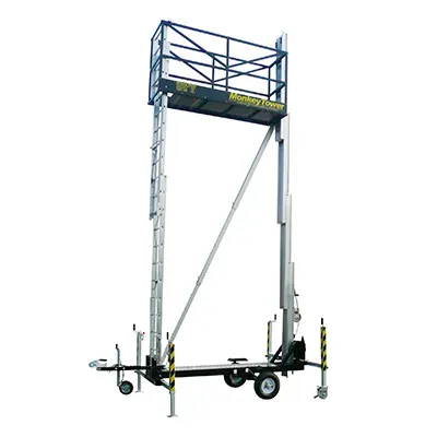 AB Equipements Monkey Tower échafaudage remorque 6,5 m