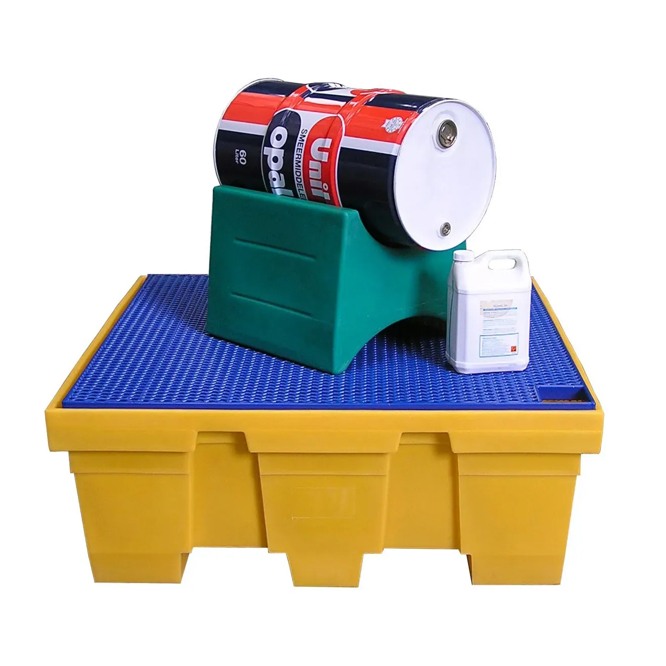 Fimm support soutirage 1 fût PEHD réversible 60L/220L chimique