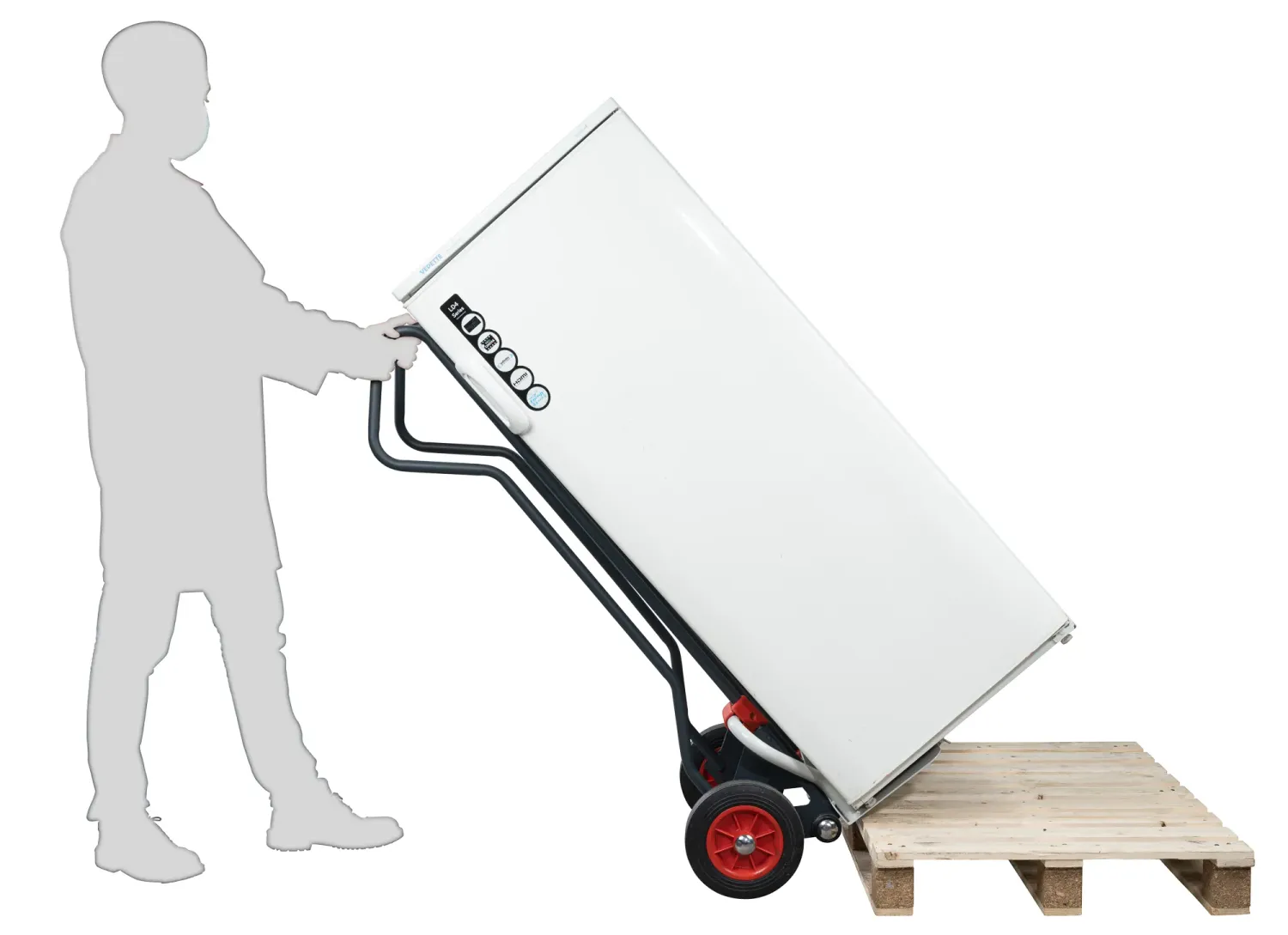 Fimm Diable dépalettiseur 250 kg bavette coulissante
