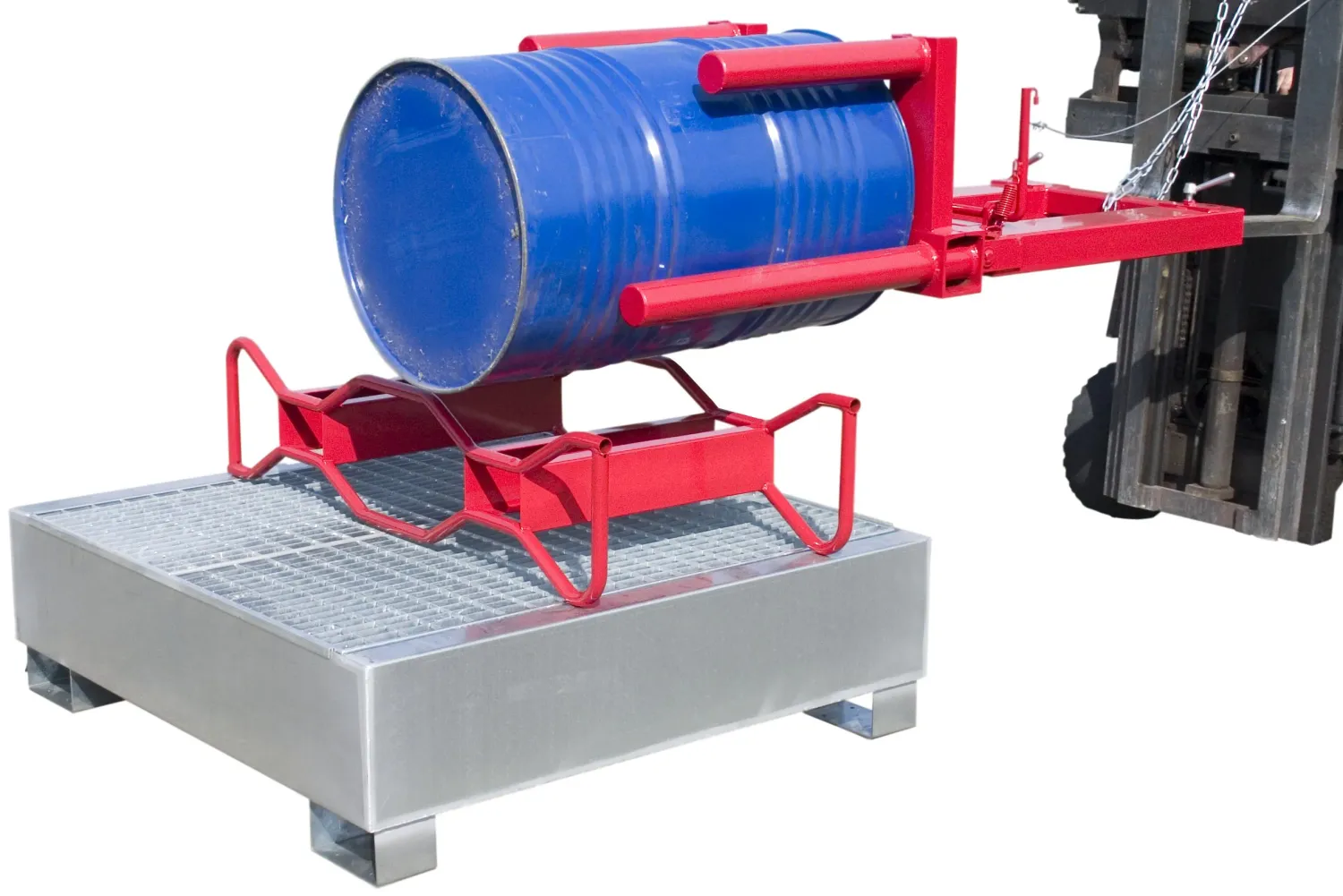 Fimm manipulateur fût pivotant 300 kg 220 L