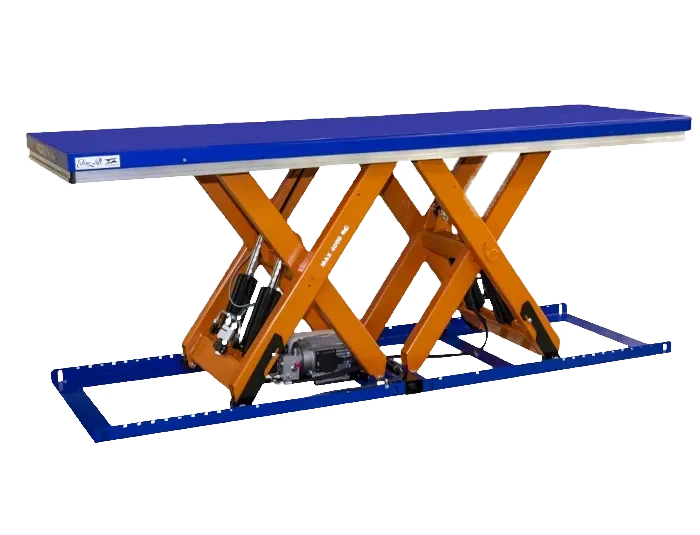 LIFTOP Double Ciseaux table élévatrice 10 tonnes