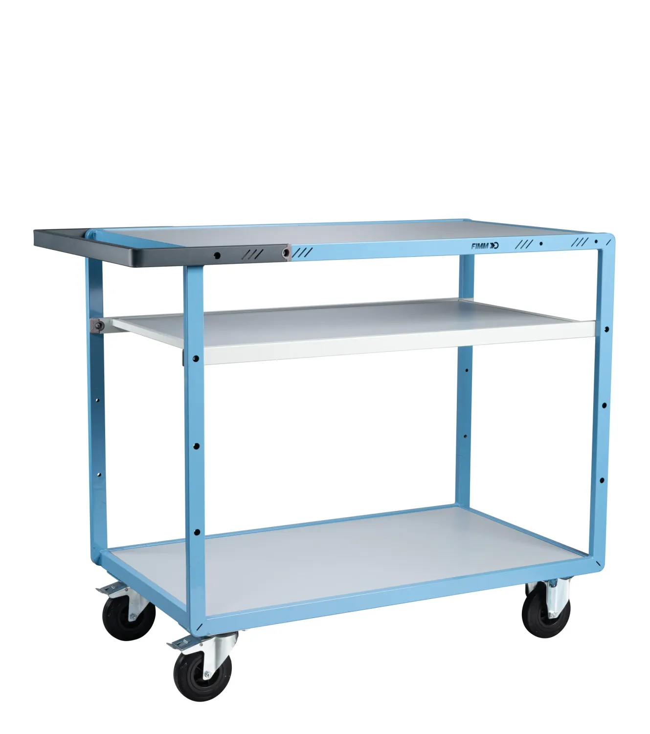 Fimm servante mécano-soudée 3 plateaux mélaminé 250 kg
