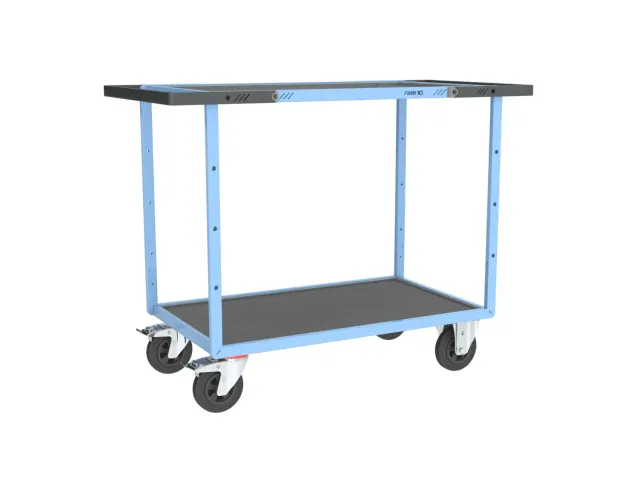 Fimm servante mécano-soudée 2 plateaux galva 400 kg