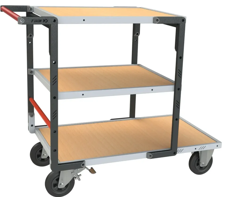 Fimm barre de maintien plateau 500 mm 455x25 mm sécurité chariot