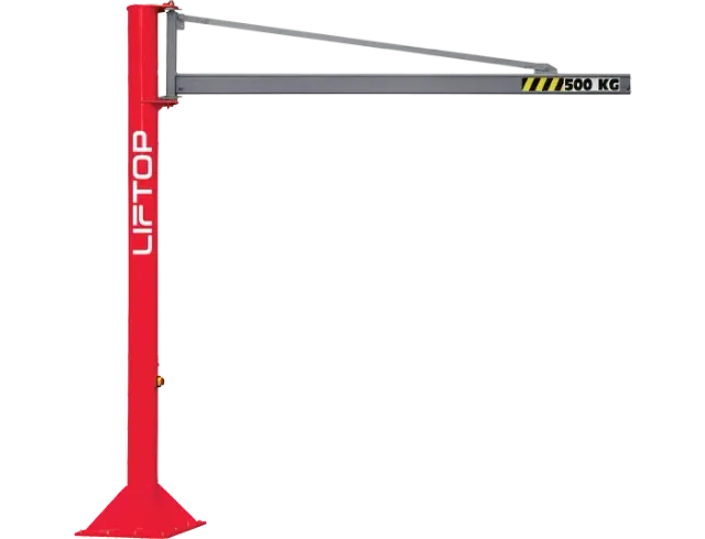LIFTOP PFTC ALU potence sur fût aluminium 270°