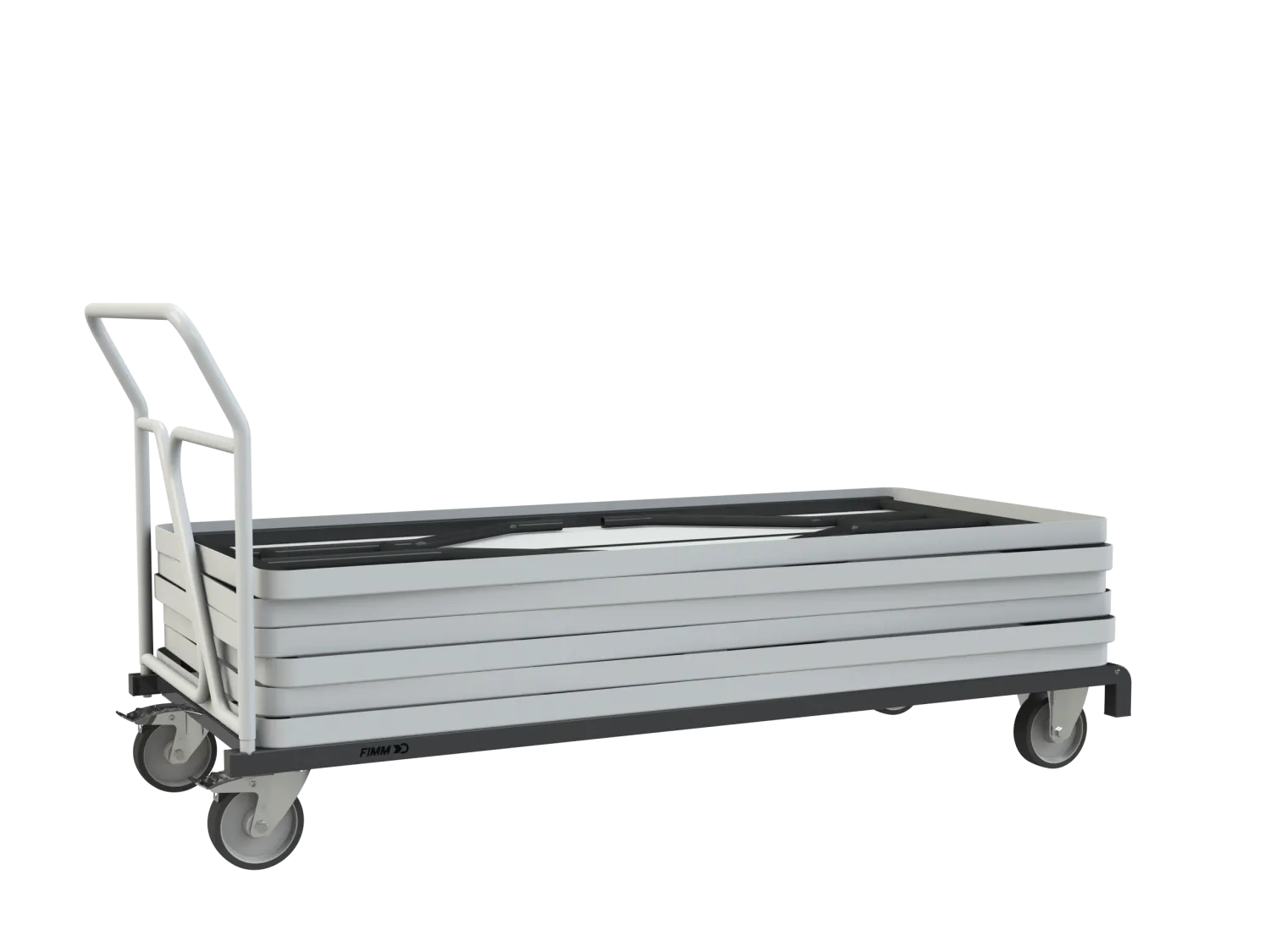 Fimm chariot modulaire 1800x800 mm dossier 400 kg