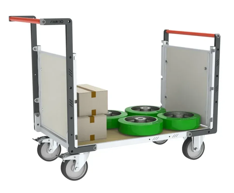 Fimm Chariot modulaire PP alvéolaire 2 dossiers 500 kg