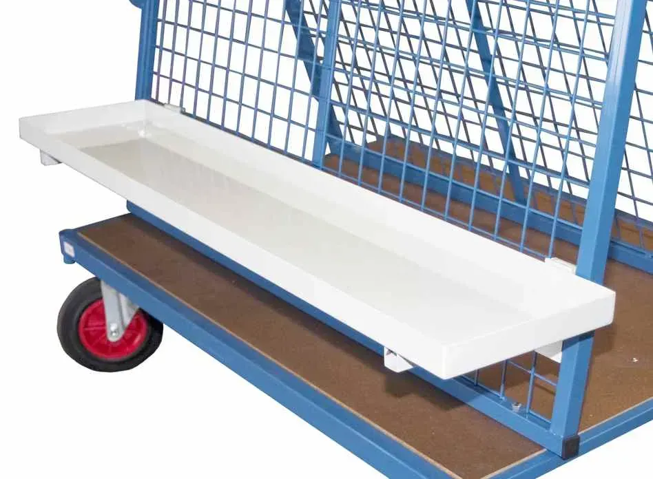 Fimm plateau tôle 950x250x38 mm pour chariot