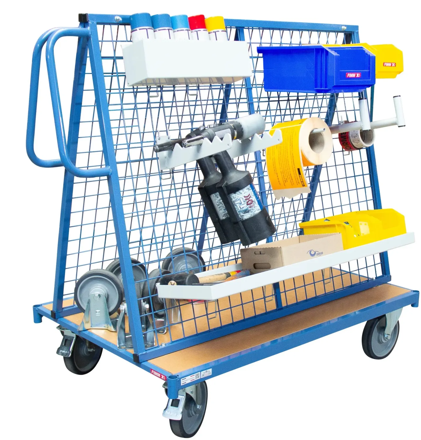 Fimm chariot porte-outils 500 kg grillage 1200x800