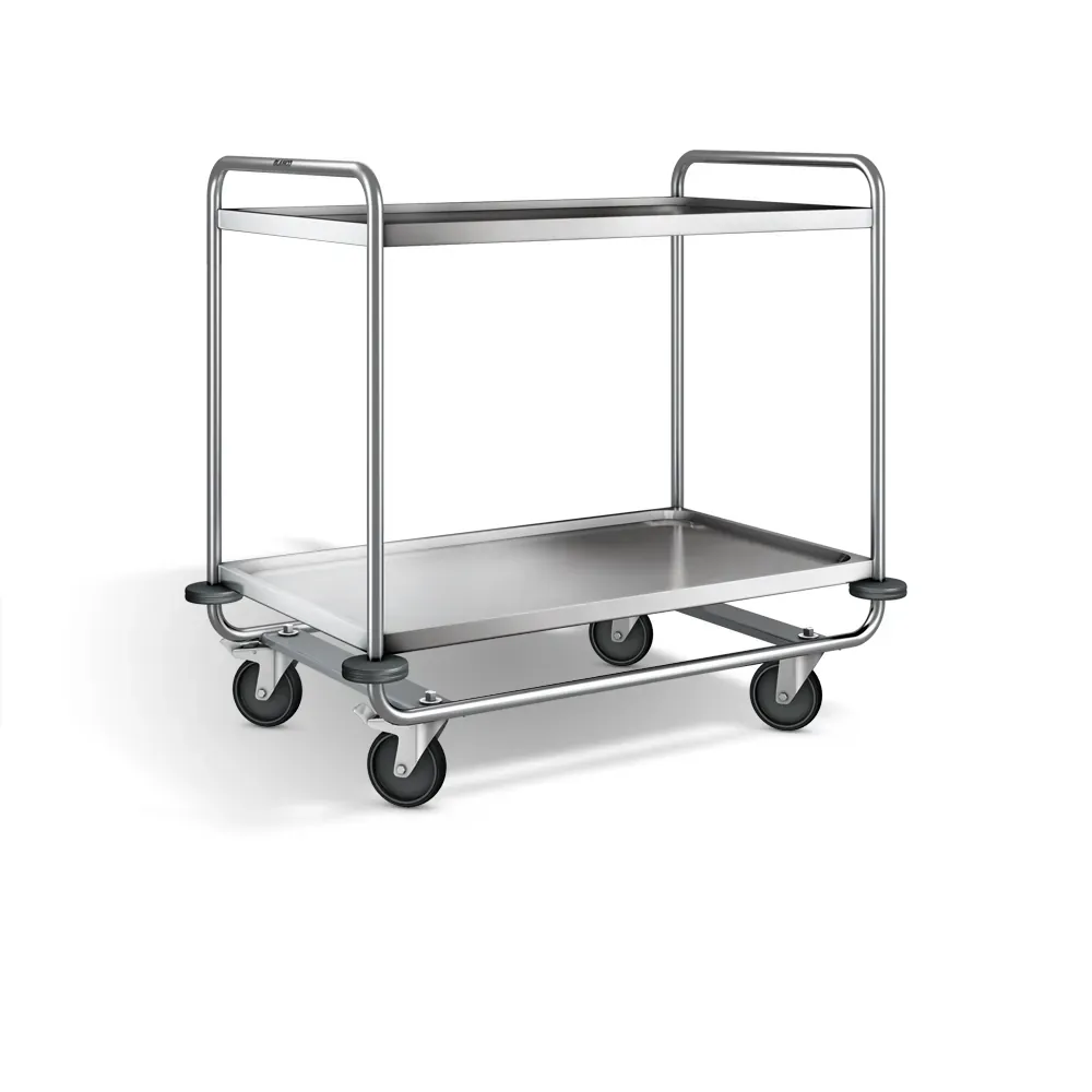Fimm desserte inox 304L 2 plateaux 1000x600 mm 160 kg