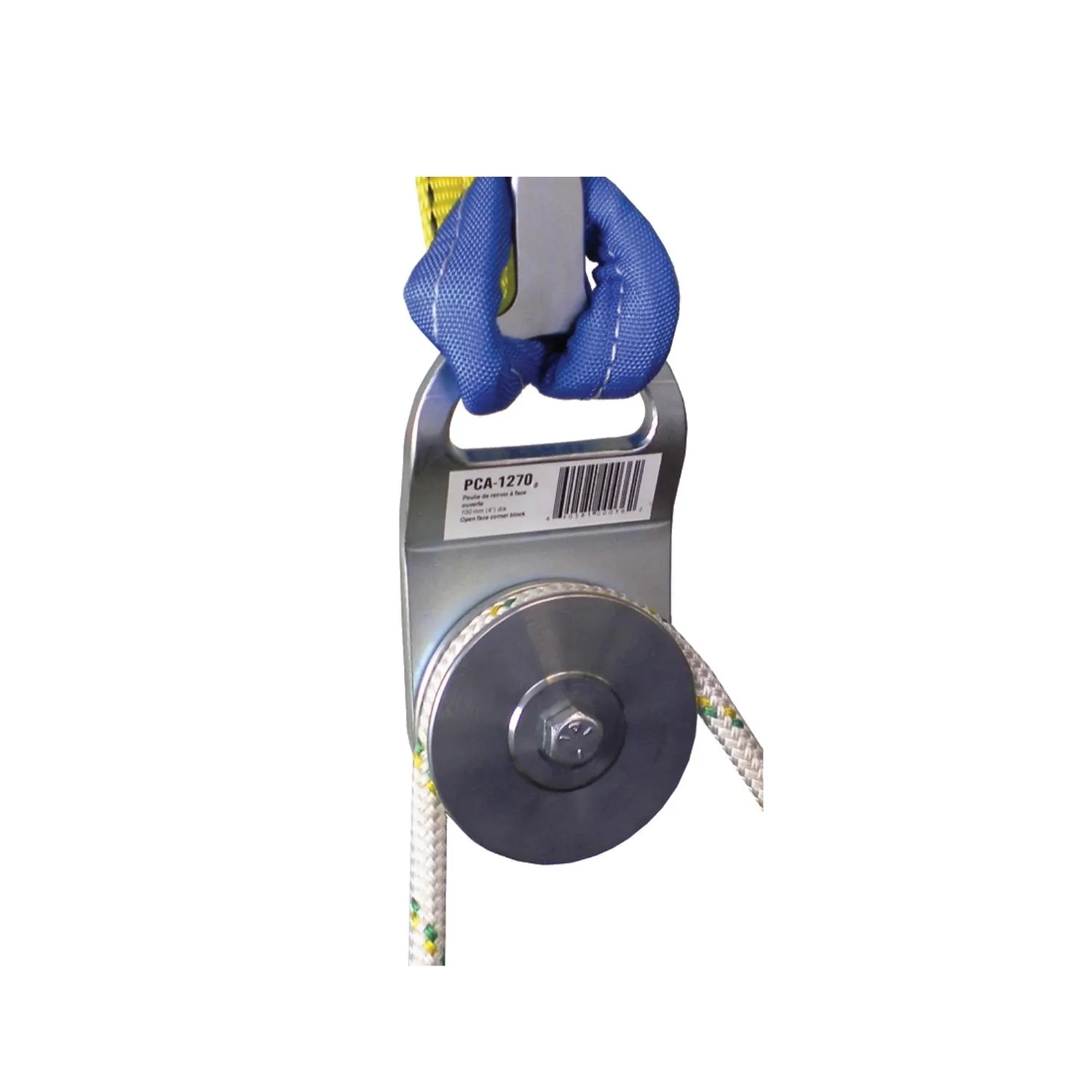 Portable Winch PCA-1270 poulie renvoi acier 100 mm