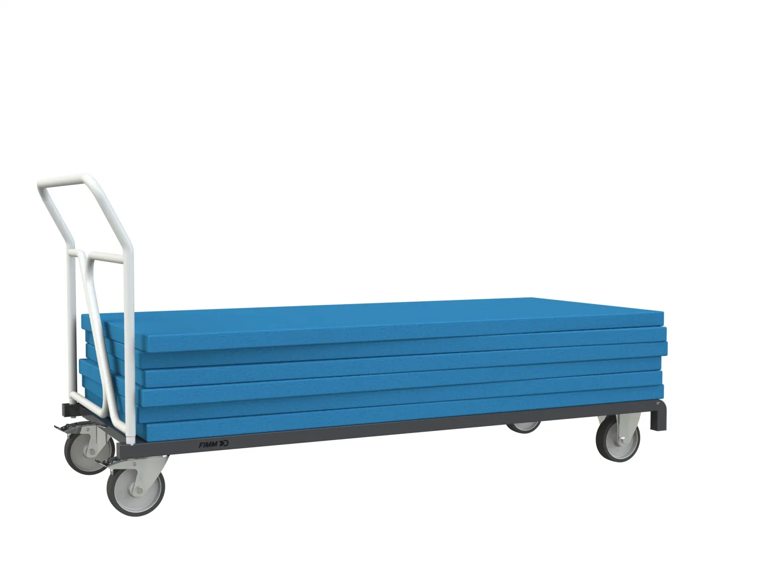 Fimm chariot modulaire 1800x800 mm dossier 400 kg
