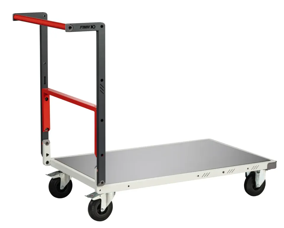 Fimm chariot dossier repliable 250 kg plateau galva