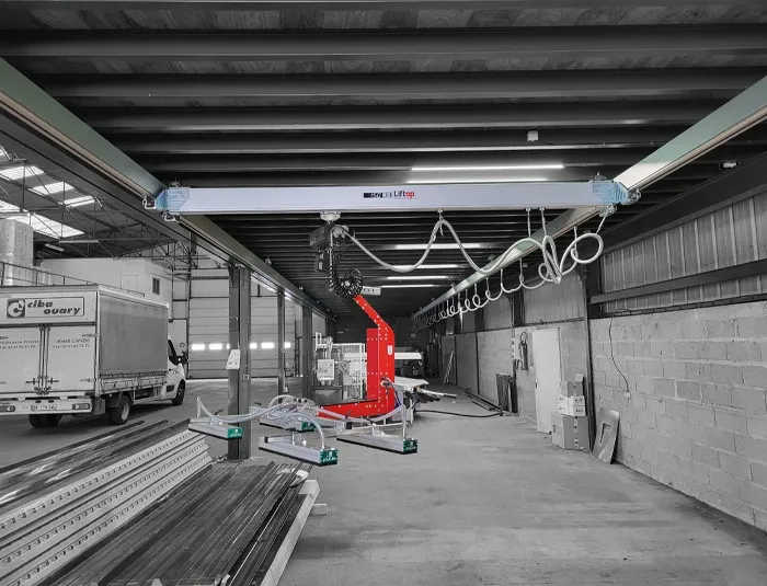 LIFTOP ERGO UGL 5 manipulateur ventouses 250 kg retournement 180°