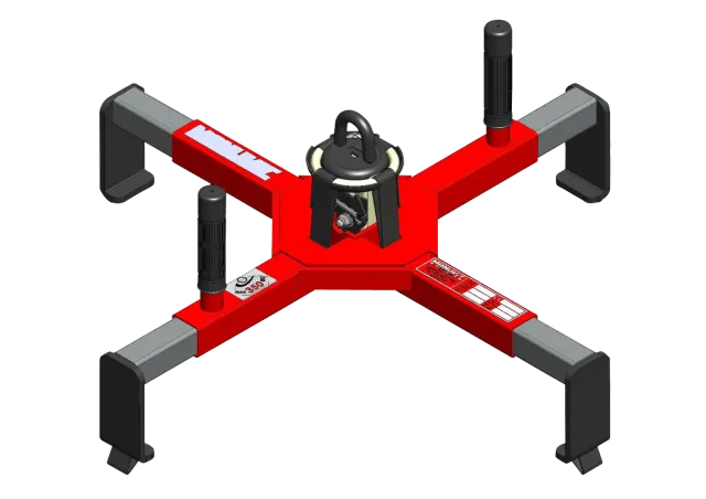 Fimm pince à fût verticale automatique 4 points 350 kg