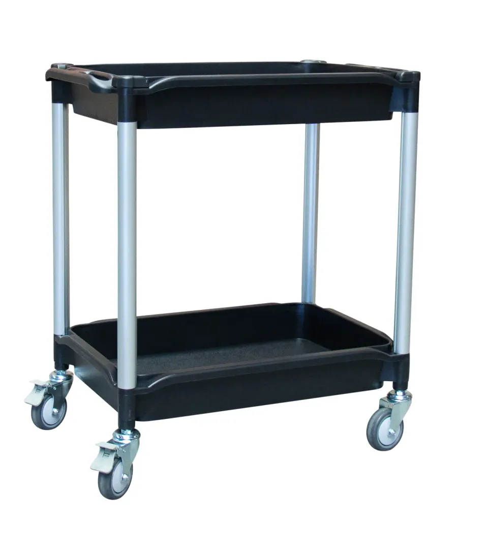 Fimm desserte 2 plateaux plastique 645x410 mm 180 kg