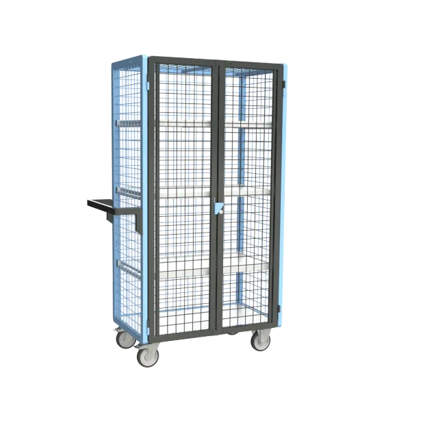 Fimm Servante grillagee 4 cotes 3 etageres 500 kg