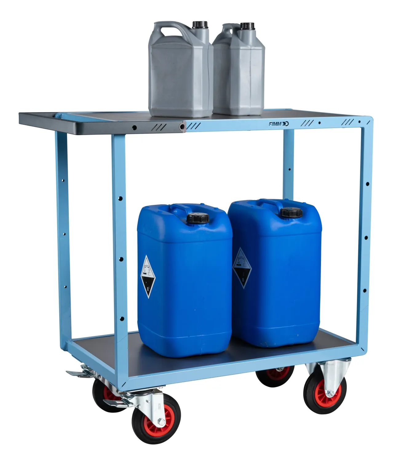 Fimm servante mécano-soudée 2 plateaux galva 400 kg
