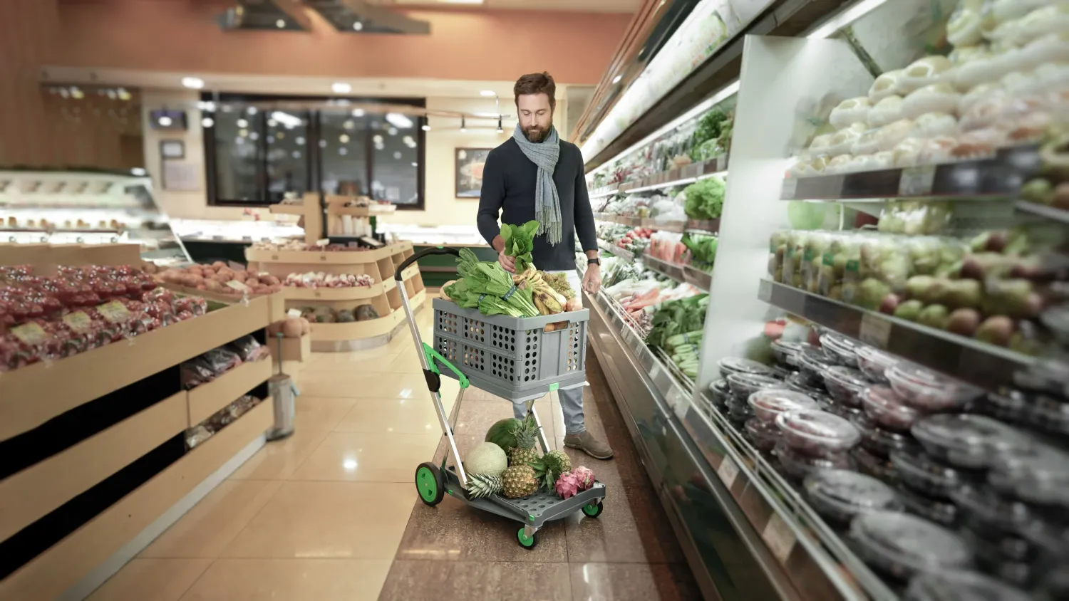Fimm Clax 60 kg chariot pliant alu 6,9 kg