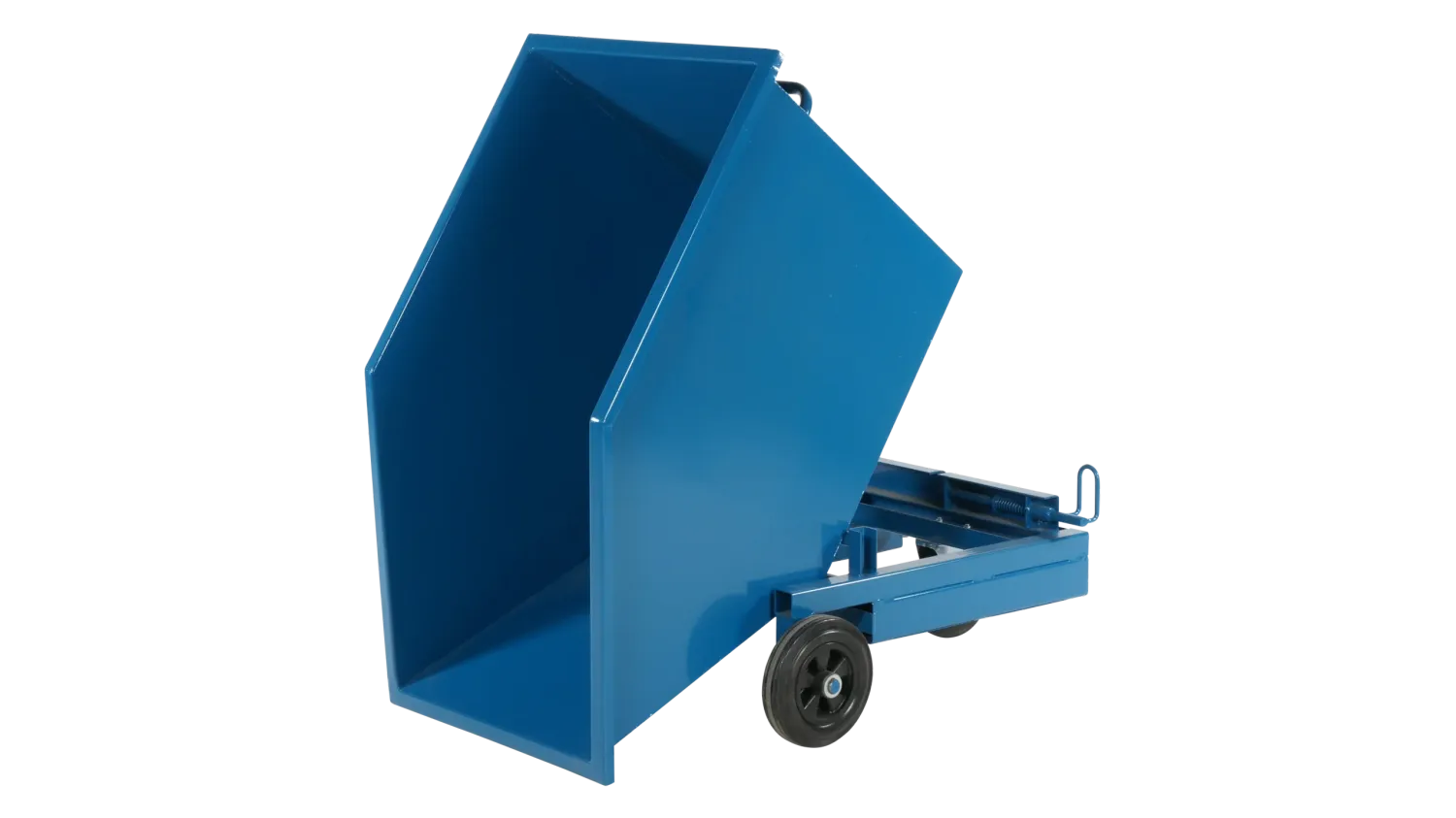 Fimm benne roulante basculement manuel 300 L fourches