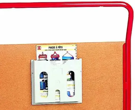 Fimm porte-document A4 autocollant plastique 0,2 kg mural