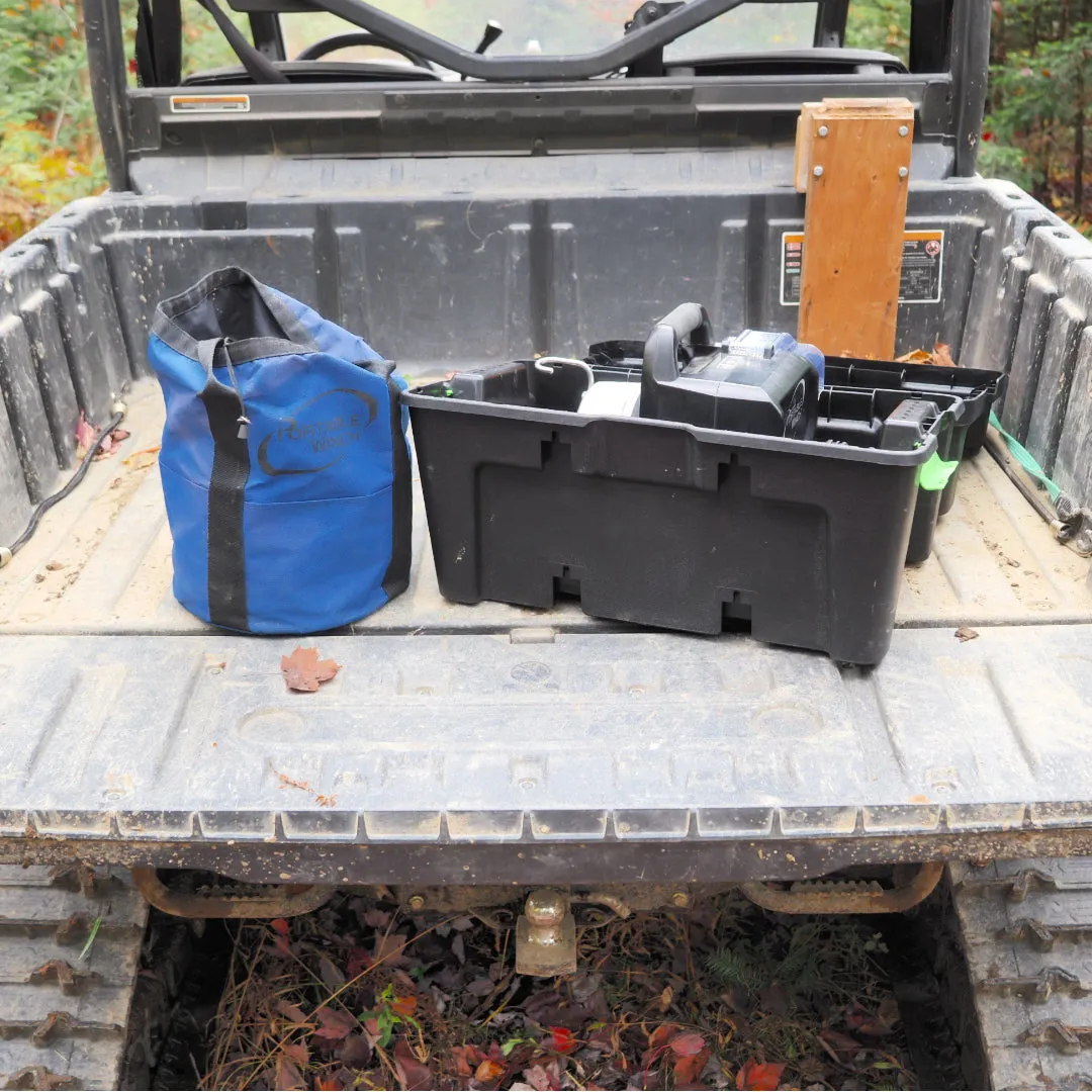 Portable Winch PCA-0107 caisson transport treuil PPC 3 kg