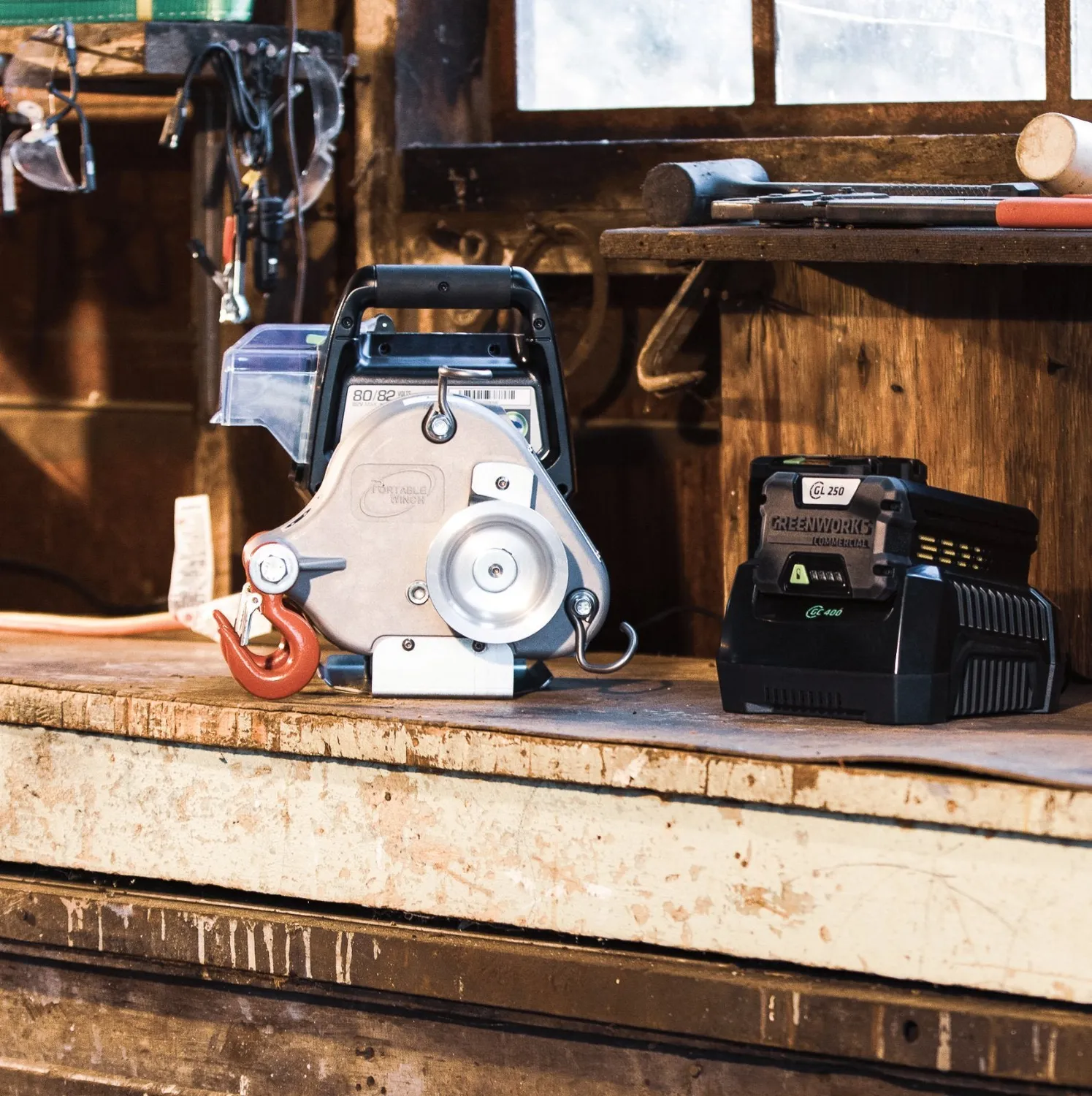 Portable Winch PCA-0231 chargeur rapide 82 V