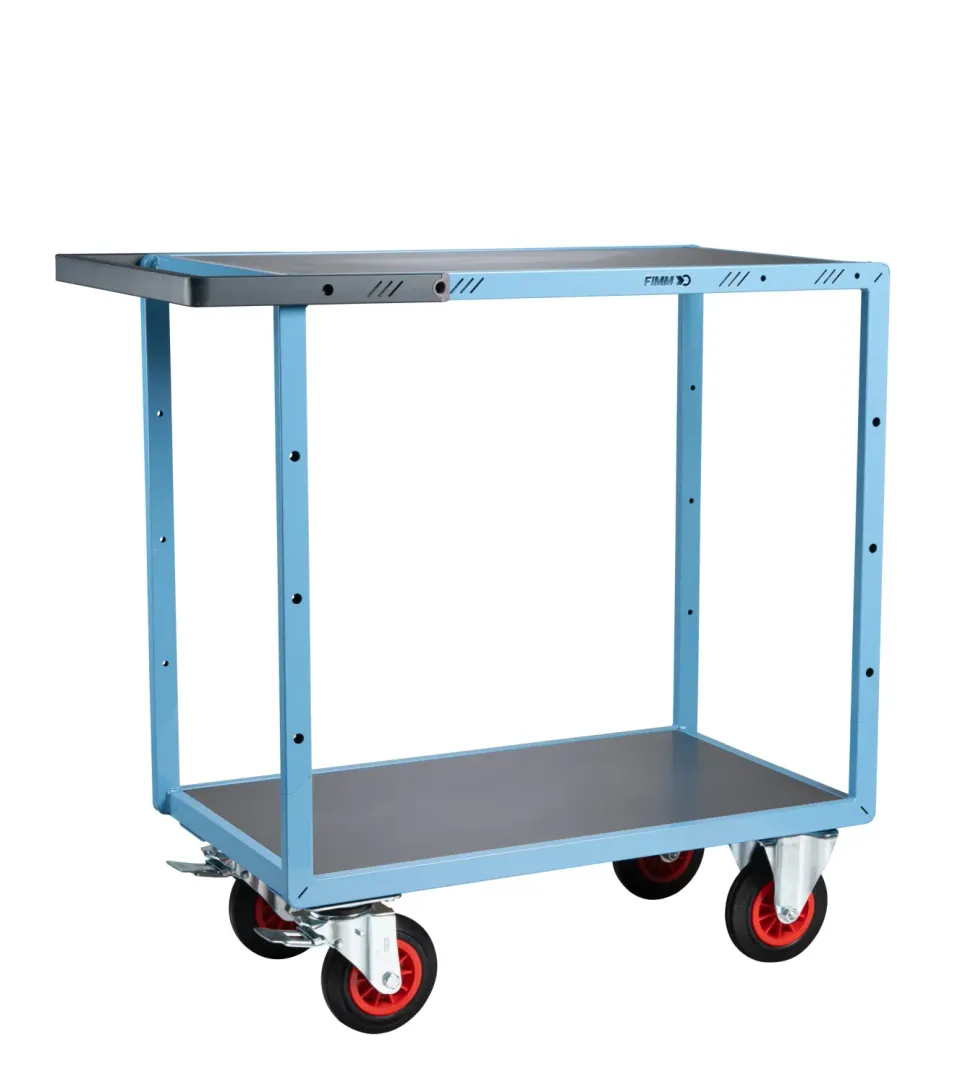 Fimm servante mécano-soudée 2 plateaux galva 400 kg
