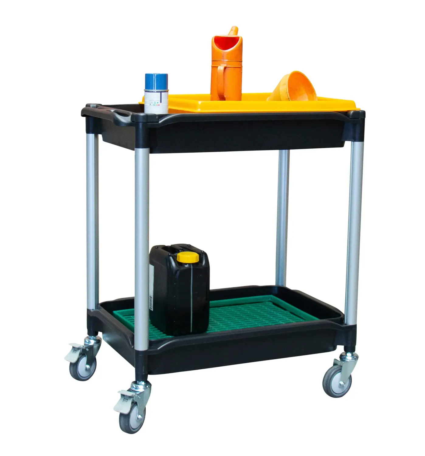 Fimm desserte 2 plateaux plastique 645x410 mm 180 kg