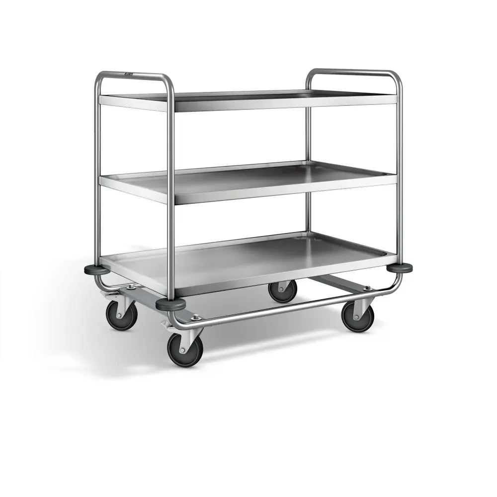Fimm Desserte inox 304L 3 plateaux 1000x600 mm 200 kg
