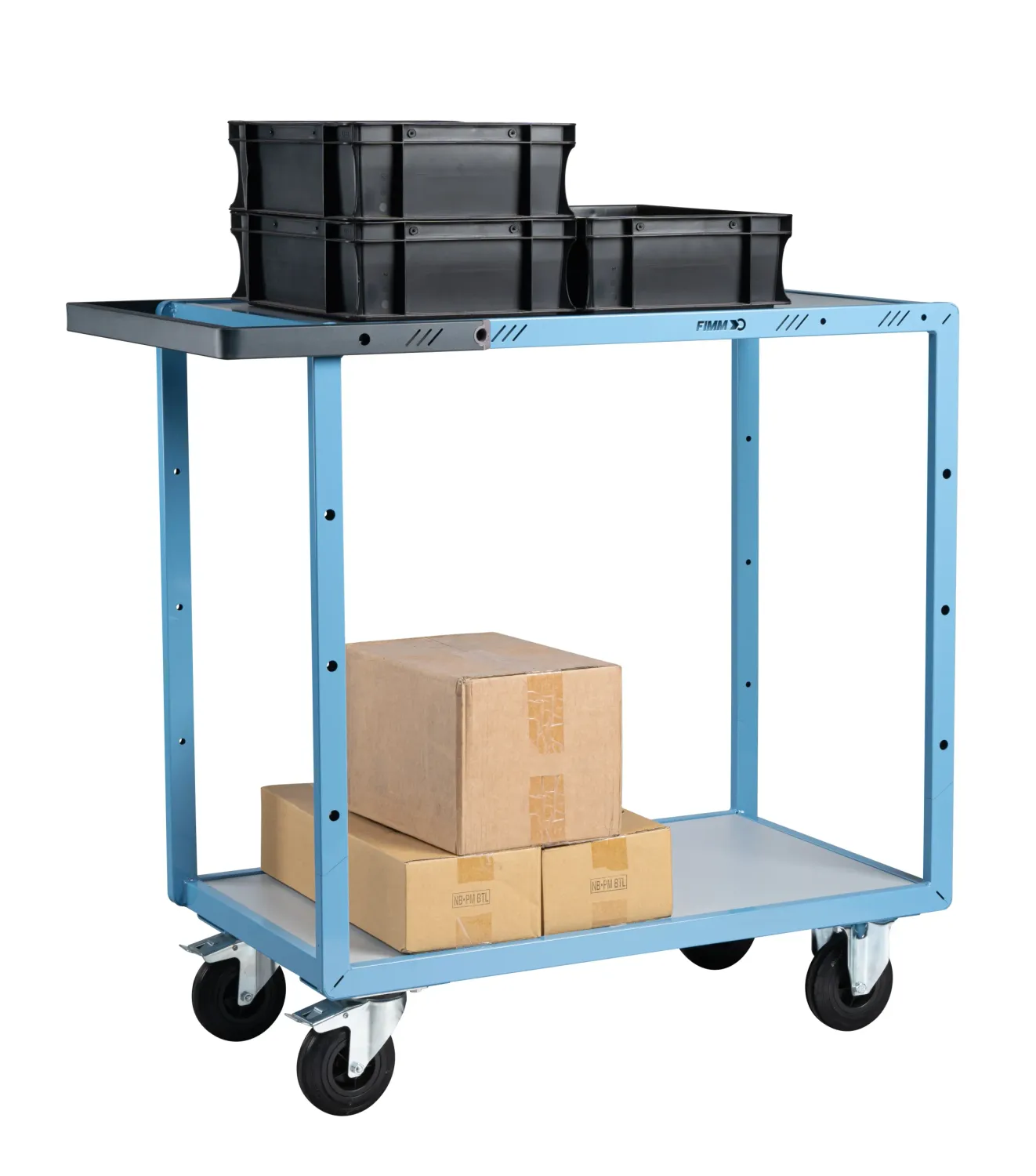 Fimm servante 2 plateaux mélaminé 250 kg desserte 90 kg