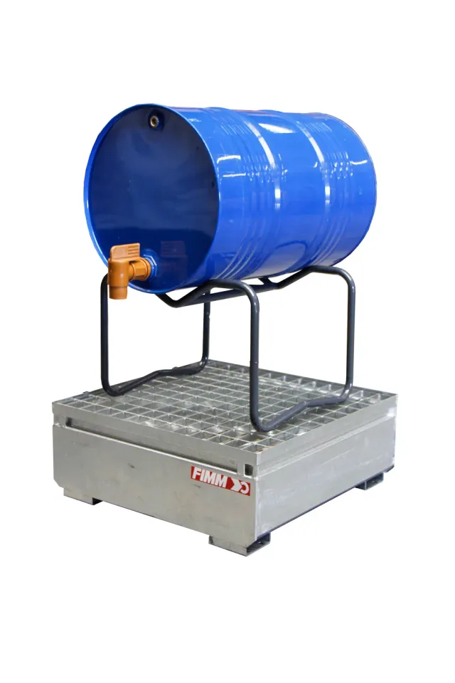 Fimm acier galvanisé bac de rétention 220-1000 L